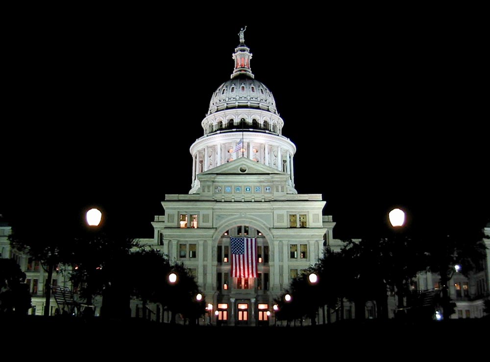 Austin Capitol - Nighttime